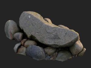 3d scanned nature stone 030 Modelo 3D