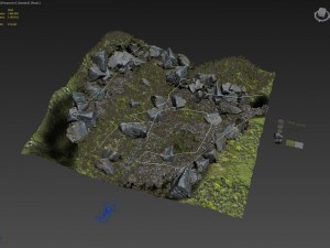 rocky nature bundle 001 Model 3D