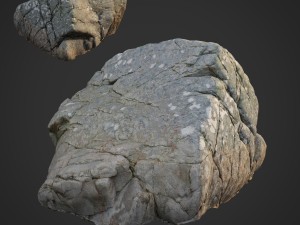 rocky nature bundle 001 Model 3D