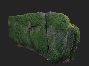 3d scanned nature stone 038 Model 3D