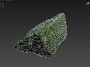 3d scanned nature stone 038 Model 3D
