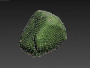 3d scanned nature stone 039 3Dモデル