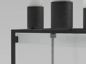 candlestick with candles 3D Model
