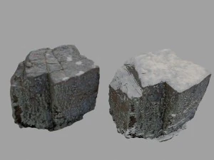 winter rocks a pack 3D Model