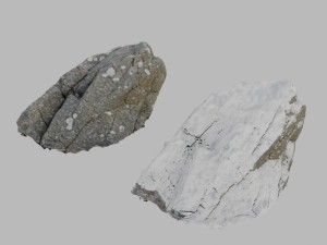 winter rocks a pack 3D Model