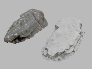 winter rocks a pack 3D Model