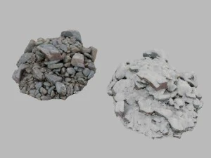 winter rocks a pack 3D Model
