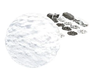 winter rocks a pack 3D Model