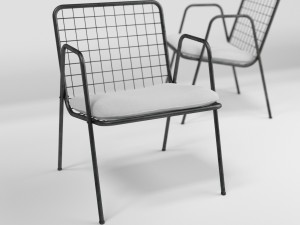 string stool Modèle 3D