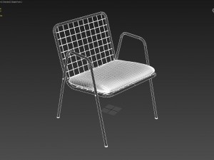 string stool Modèle 3D