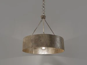 old metal lamp 3D Model