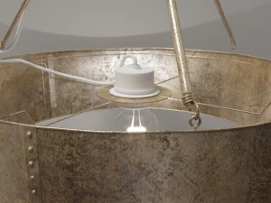 old metal lamp 3D Model