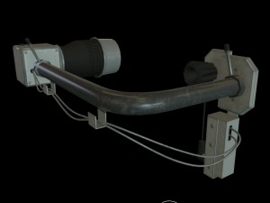 scifi camera mount a 3D Model