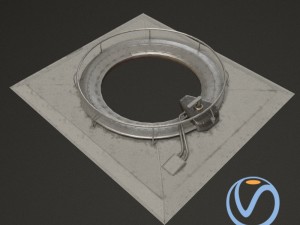 scifi air lock a 3D Model