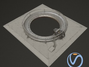 scifi air lock a 3D 模型