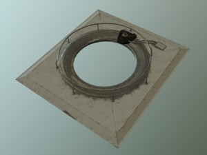 scifi air lock a 3D Модель