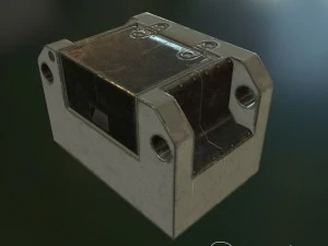 scifi box 3D Model
