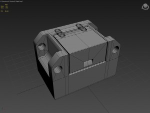 scifi box 3D Model