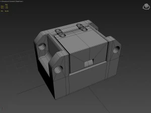 scifi box 3D Model