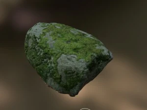 3d scanned nature stone 41 3D Model