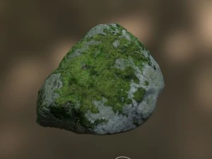 3d scanned nature stone 41 3D Model