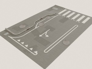road asset pack collection 3D Модель