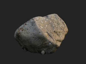 3d scanned nature stone 42 Modelo 3D