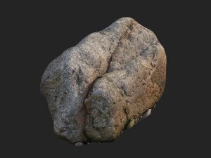 3d scanned nature stone 42 Modelo 3D