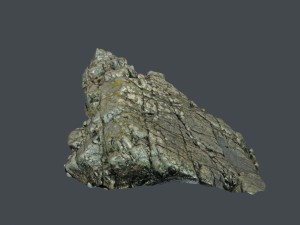 3d scanned rock cliff j 3D Model