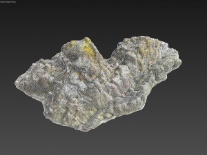 3d scanned rock cliff k 3D Модель