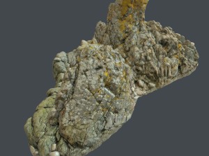 3d scanned rock cliff k 3D Модель