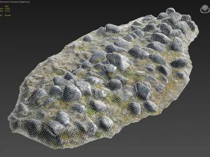 ground stones a 3D Model