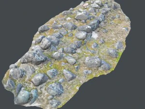 ground stones a 3D Model