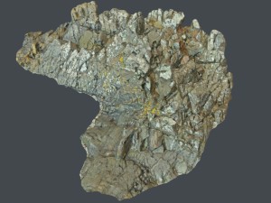 3d scanned rock cliff o 3D Model