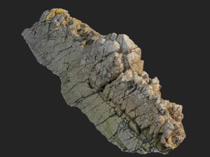 3d scanned rock cliff t Model 3D