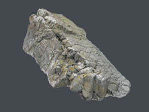 3d scanned rock cliff t Model 3D