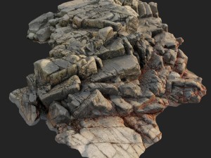 cliff pack f bundle 3D 模型