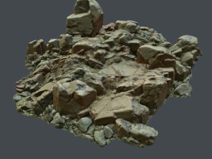 cliff pack f bundle 3D 模型