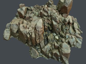 cliff pack f bundle 3D 模型