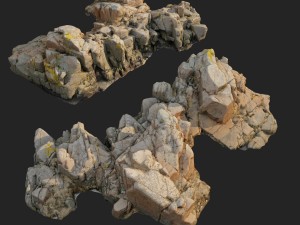 cliff pack f bundle 3D 模型