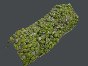 paquete de pared de piedra b Modelo 3D