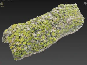 paquete de pared de piedra b Modelo 3D
