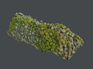 paquete de pared de piedra b Modelo 3D