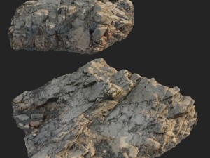 cliff pack g bundle 3D 모델