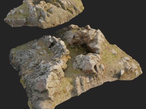 cliff pack g bundle 3D 모델