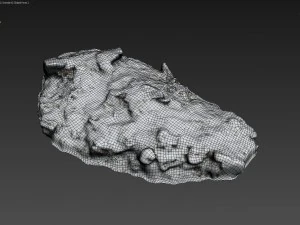 Klippe packe ein Schneeb&uuml;ndel 3D Modell