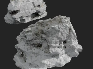 Klippe packe ein Schneeb&uuml;ndel 3D Modell