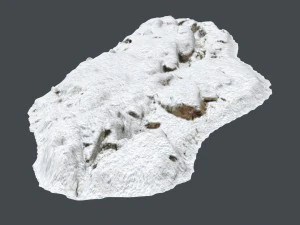 Klippe packe ein Schneeb&uuml;ndel 3D Modell