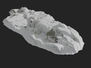 Klippe packe ein Schneeb&uuml;ndel 3D Modell