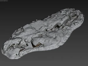 Klippe packe ein Schneeb&uuml;ndel 3D Modell